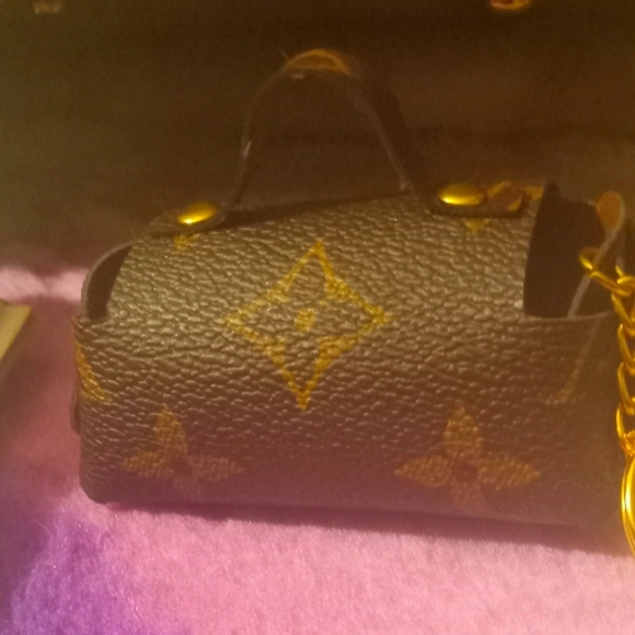 Upcycled Lux Monogram Mini Pouches With COA - Picture 5 of 5